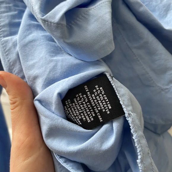 Womens blue button down shirt XS - Picture 4 of 4